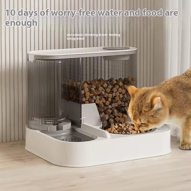 Dog Water Fountain Large - Automatic Feeder For Cats Dogs With