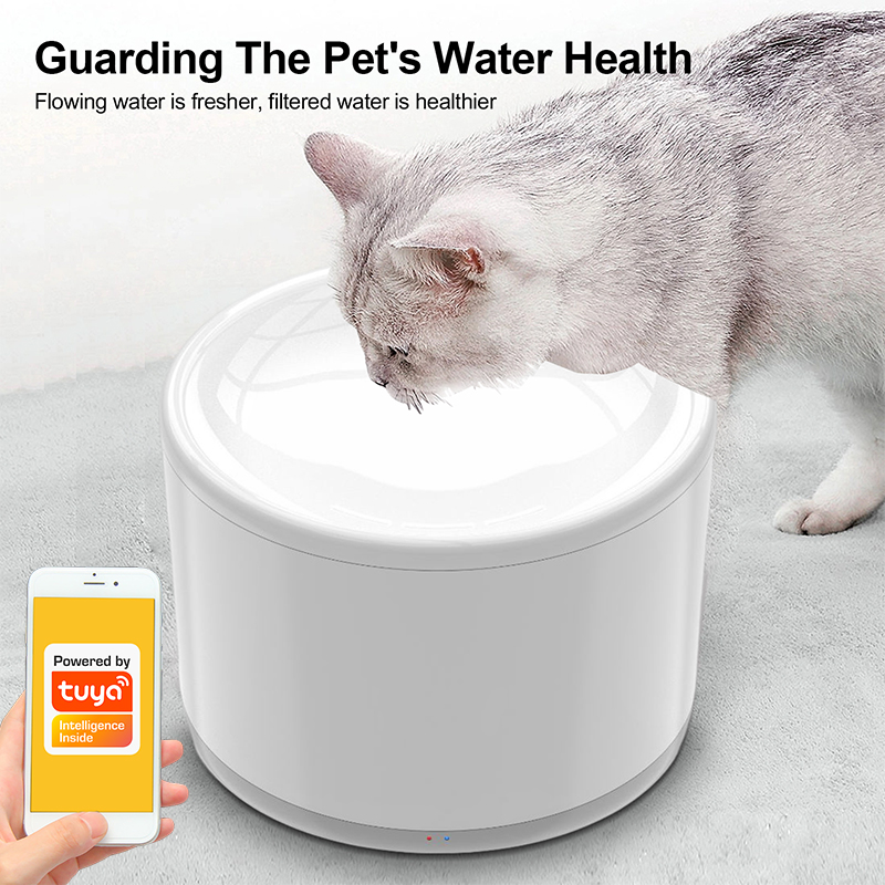 Pet Water Fountain Uv Sterilizer - 2L Tuya Wifi Smart Pet Water