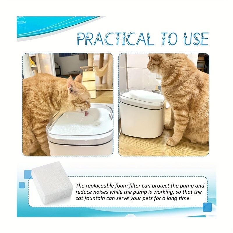 KEMORELA 8/16/24PCS Replacemen - Pet Fountain Filter Replacement 评论和价格