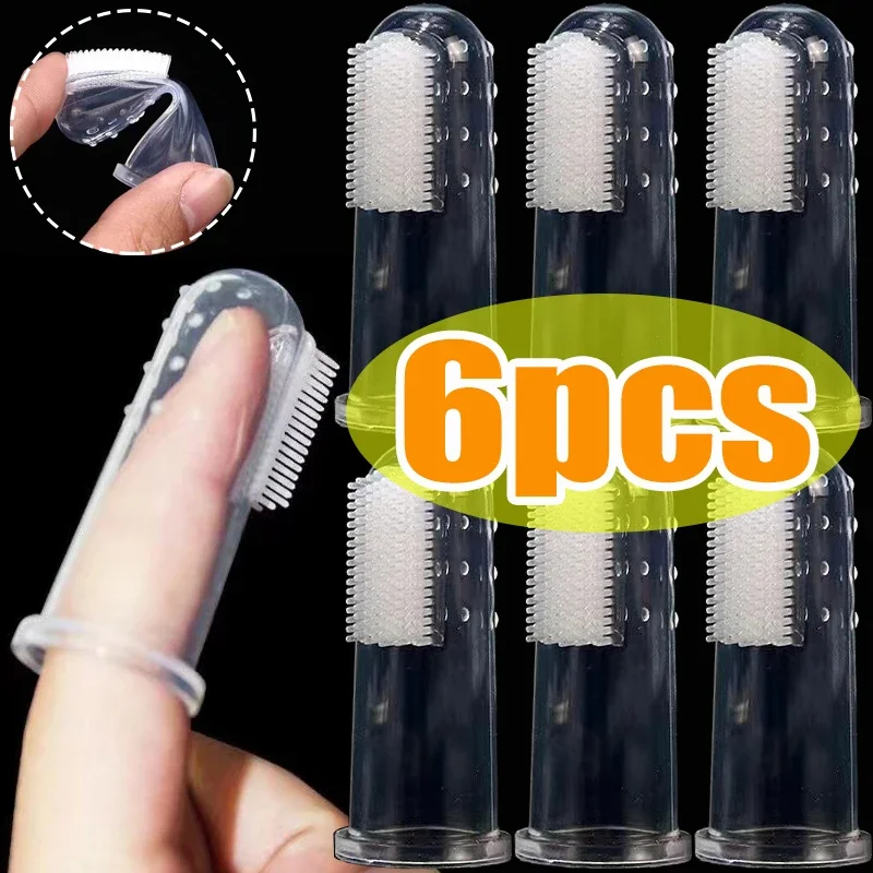 Silicone Soft Pet Finger Cuff  - Pet Fountain Cleaning Kit 评论和价格