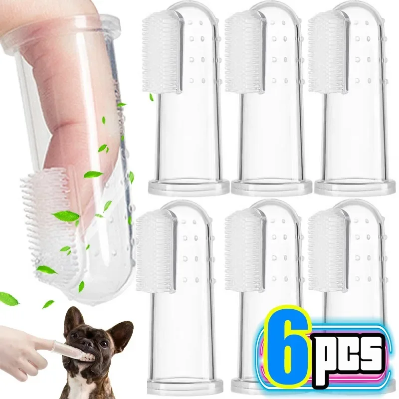 Silicone Soft Pet Finger Cuff  - Pet Fountain Cleaning Kit 评论和价格