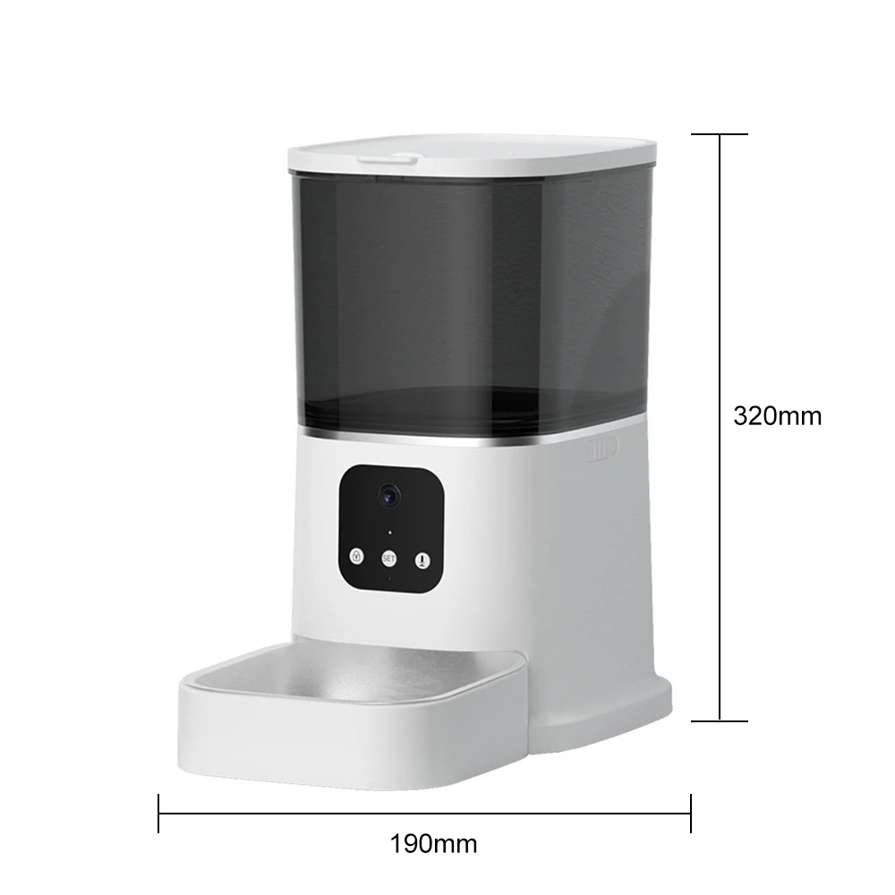 Large 6L Automatic Pet Feeder  - Automatic Cat Feeder 6L Timed 评论和价格