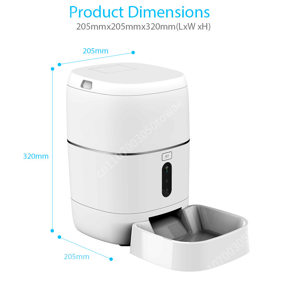 1080P Camera Tuya Smart Wifi A - Automatic Cat Feeder 6L Timed 评论和价格