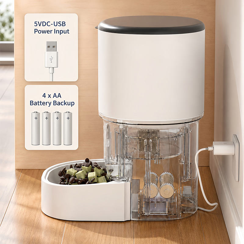 Smart Pet Feeder 4L WiFi Autom - Pet Feeder App Control Portion 评论和价格