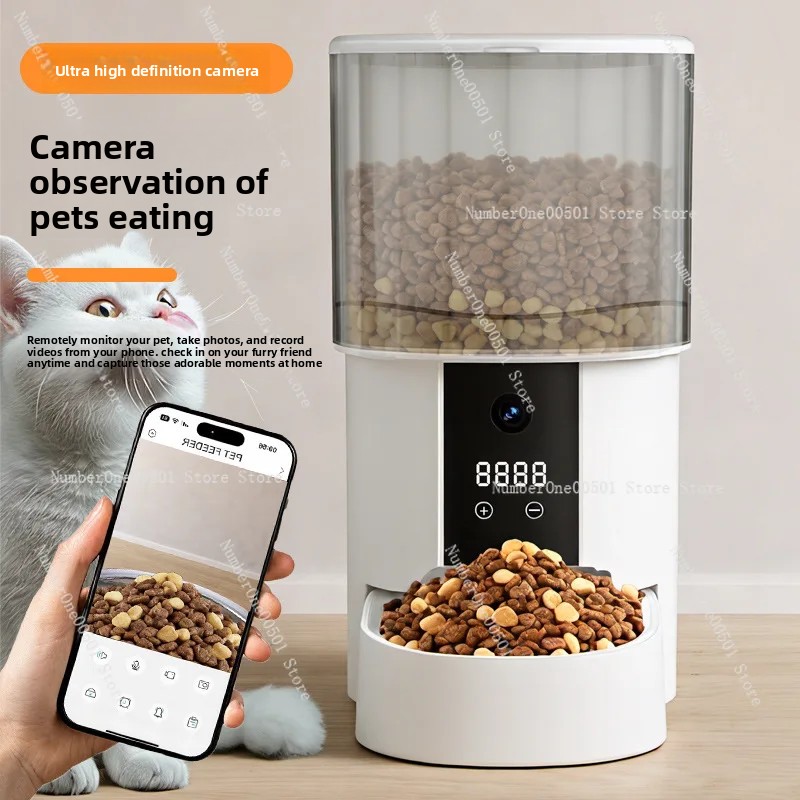 Smart Automatic Pet Feeder, Ap - Pet Feeder App Control Portion 评论和价格