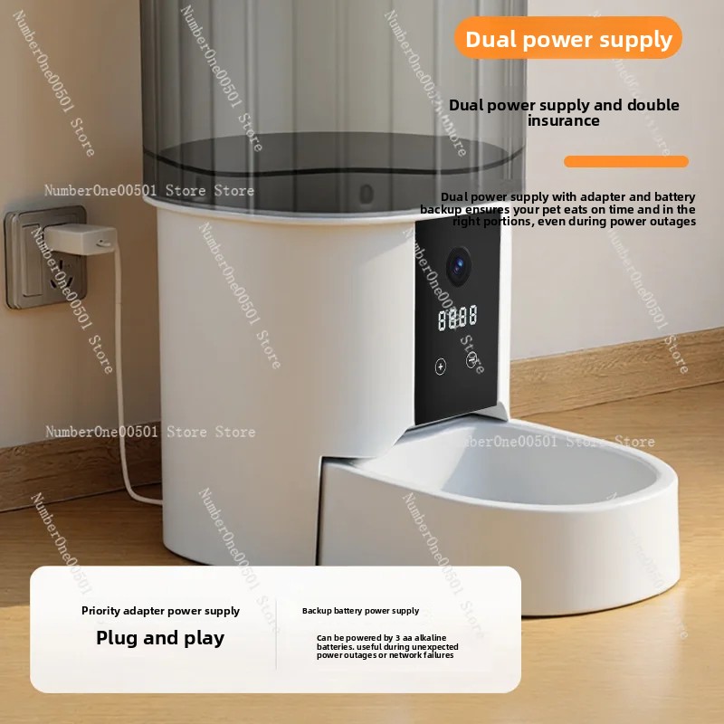 Smart Automatic Pet Feeder, Ap - Pet Feeder App Control Portion 评论和价格