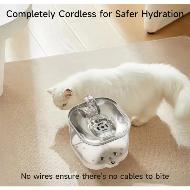2025 New Wireless Pet Accessor - Wireless Pet Water Fountain Battery 评论和价格