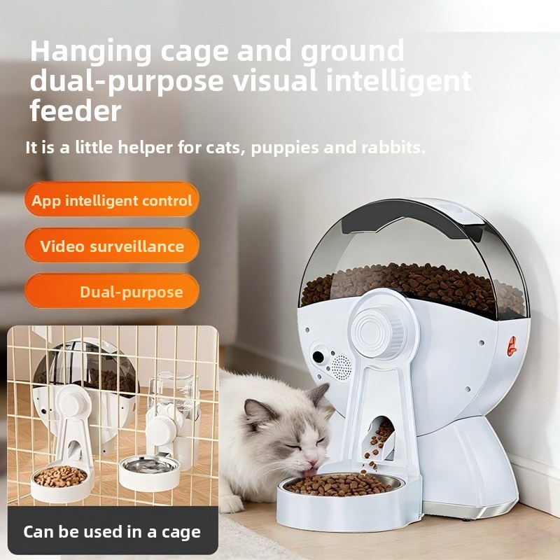 WiFi Pet Smart Feeder with HD  - Smart Pet Feeder Camera Wifi 评论和价格