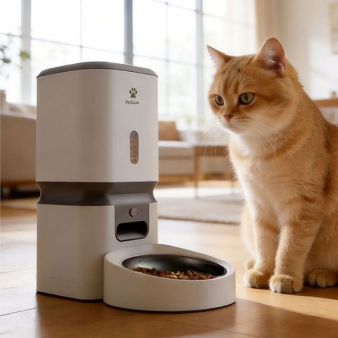 6L New Automatic Cat Feeder Ti - Automatic Cat Feeder 6L Timed 评论和价格