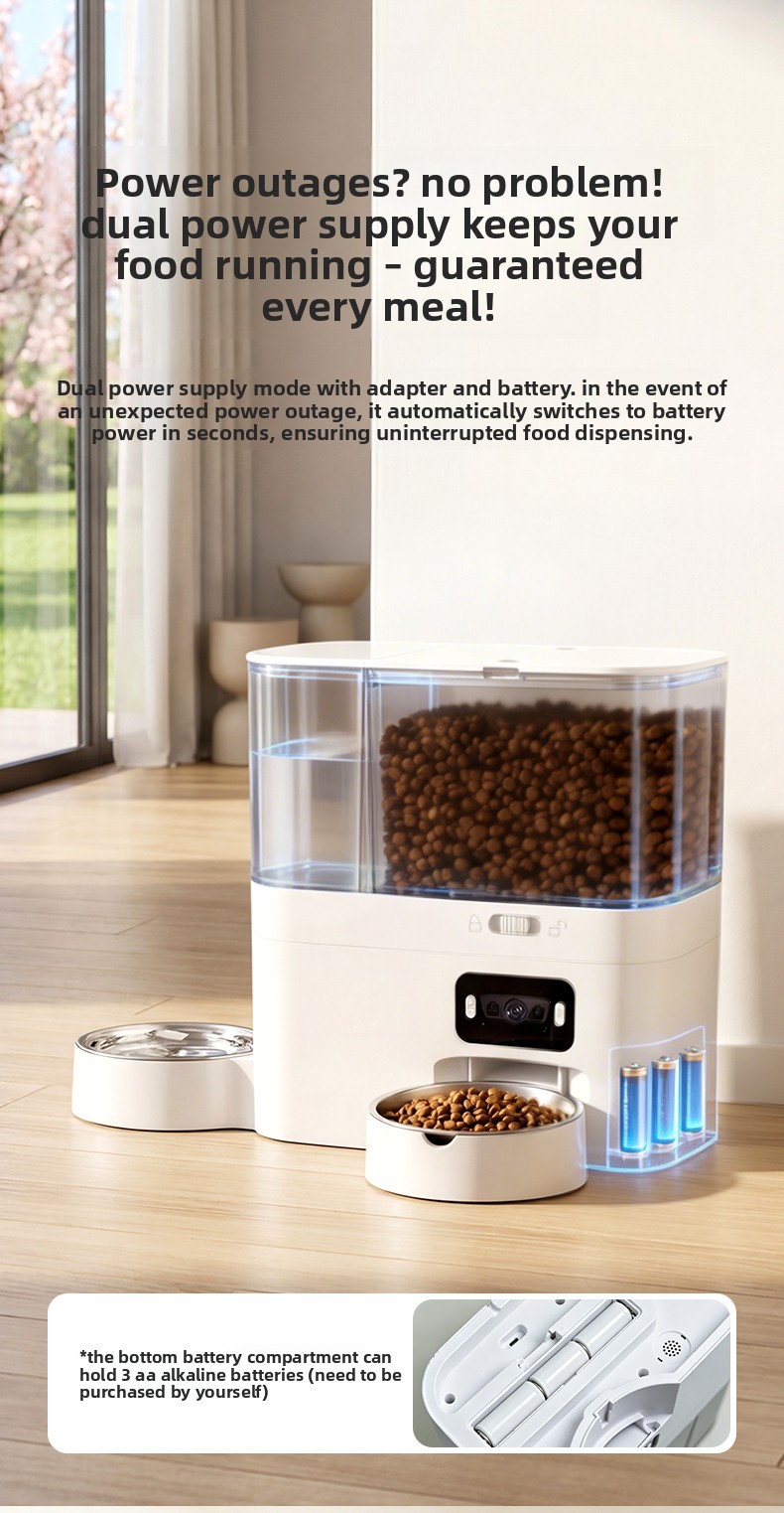 2 In 1 Smart Pet Feeder Water  - Smart Pet Water Fountain Wifi 评论和价格