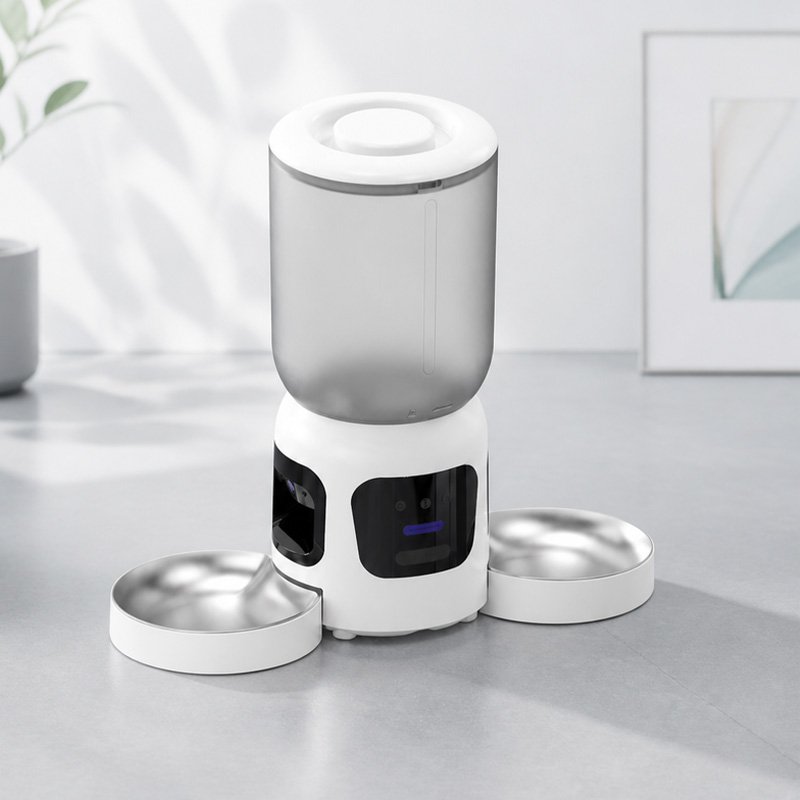 Automatic Smart Pet Feeder Dou - Pet Feeder App Control Portion 评论和价格
