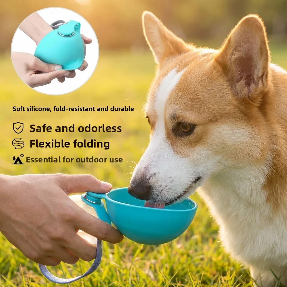 285ML Dog Water Bottle Portabl - Pet Water Fountain Stainless Steel 评论和价格