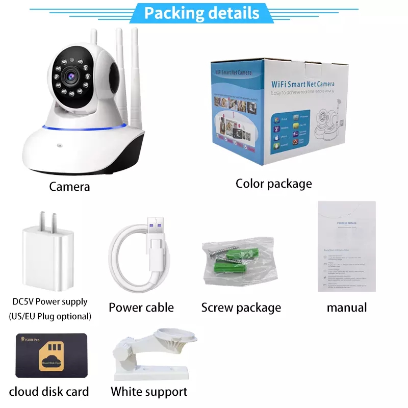 1080P HD Indoor Wireless IP Ca - Smart Pet Feeder Camera Wifi 评论和价格
