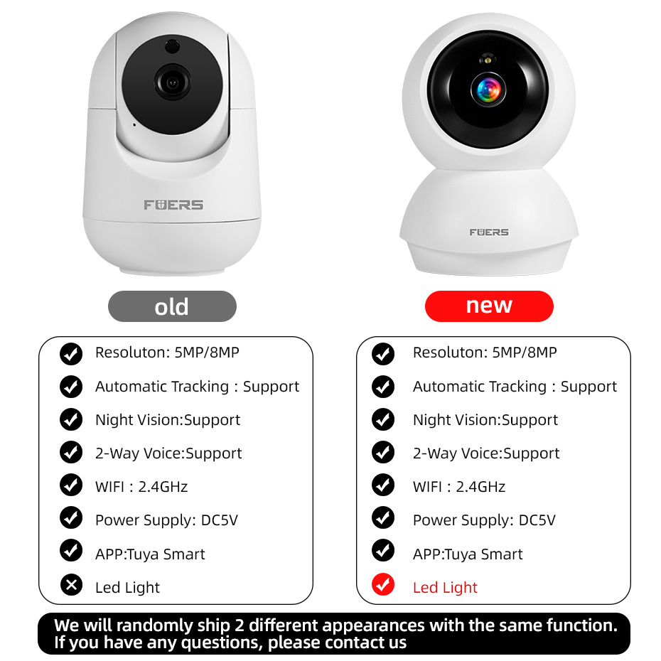 FUERS 5MP HD Indoor Security W - Smart Pet Feeder Camera Wifi 评论和价格
