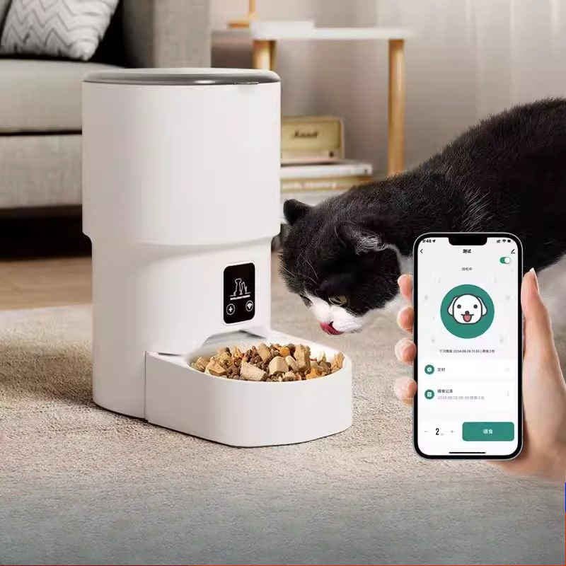Automatic Pet Feeder WiFi Smar - Pet Feeder App Control Portion 评论和价格