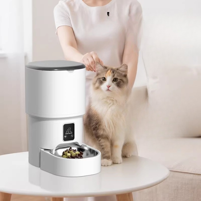 Automatic Pet Feeder WiFi Smar - Pet Feeder App Control Portion 评论和价格