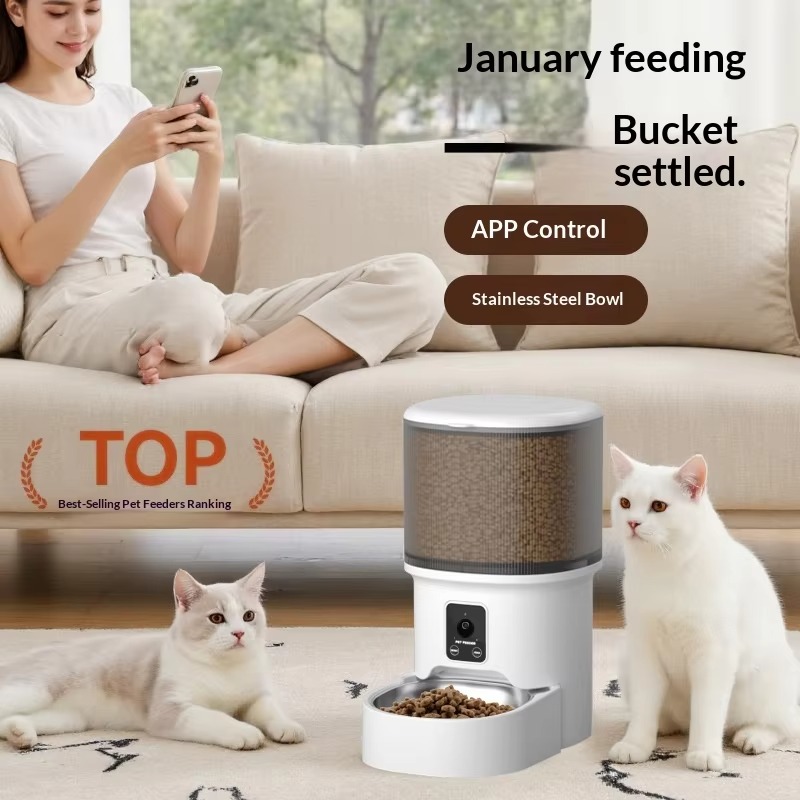 FurStarSmart WiFi Automatic Pe - Pet Feeder App Control Portion 评论和价格