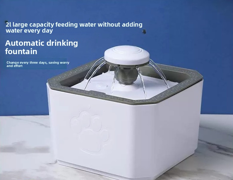 ZHAYA Pet Smart Circulating Wa - Dog Water Fountain Large 评论和价格