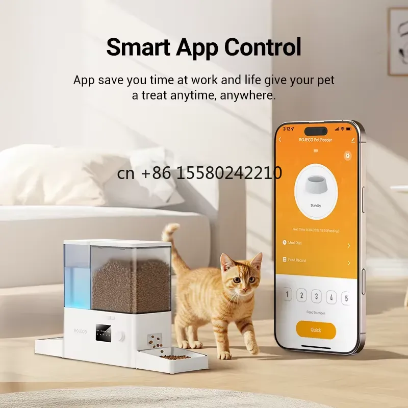 ROJECO 8.5L Automatic Pet Feed - Smart Pet Water Fountain Wifi 评论和价格