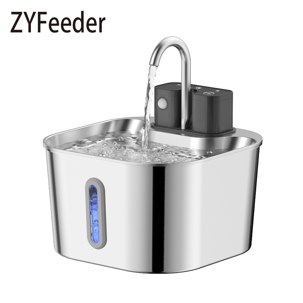 2L Wireless Smart Pet Fountain - Wireless Pet Water Fountain Battery 评论和价格