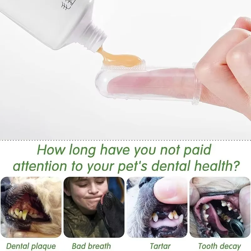 Super Soft Pet Finger Toothbru - Pet Fountain Cleaning Kit 评论和价格