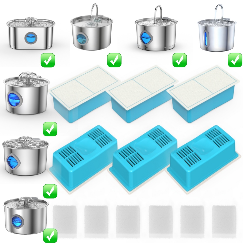 Cat Water Fountain Filters, Su - Pet Fountain Filter Replacement 评论和价格