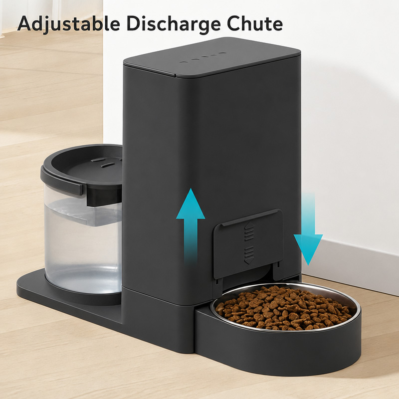 Integrated Pet Feeder 2-in-1 W - Wireless Pet Water Fountain Battery 评论和价格
