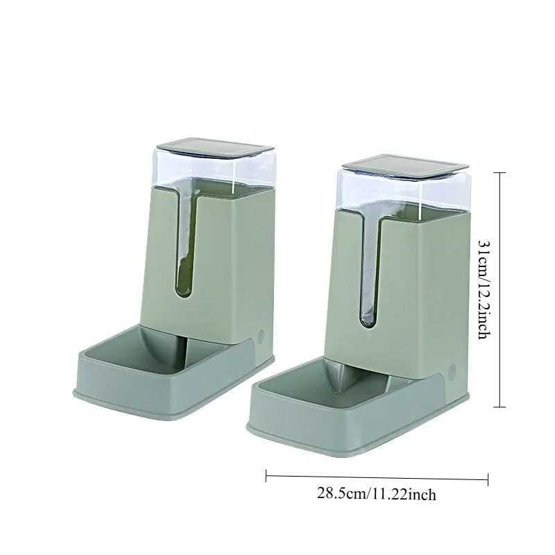 3.5L Auto Food Feeder Dispense - Dog Water Fountain Large 评论和价格