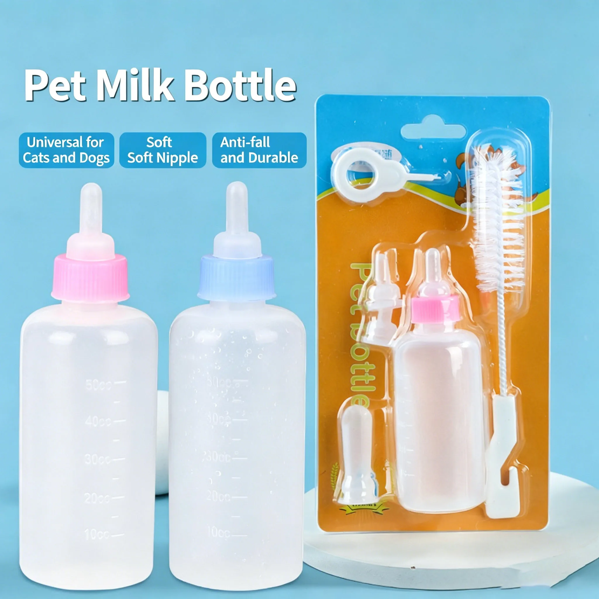Pet Milk Bottle Feeding Set Fo - Pet Fountain Cleaning Kit 评论和价格