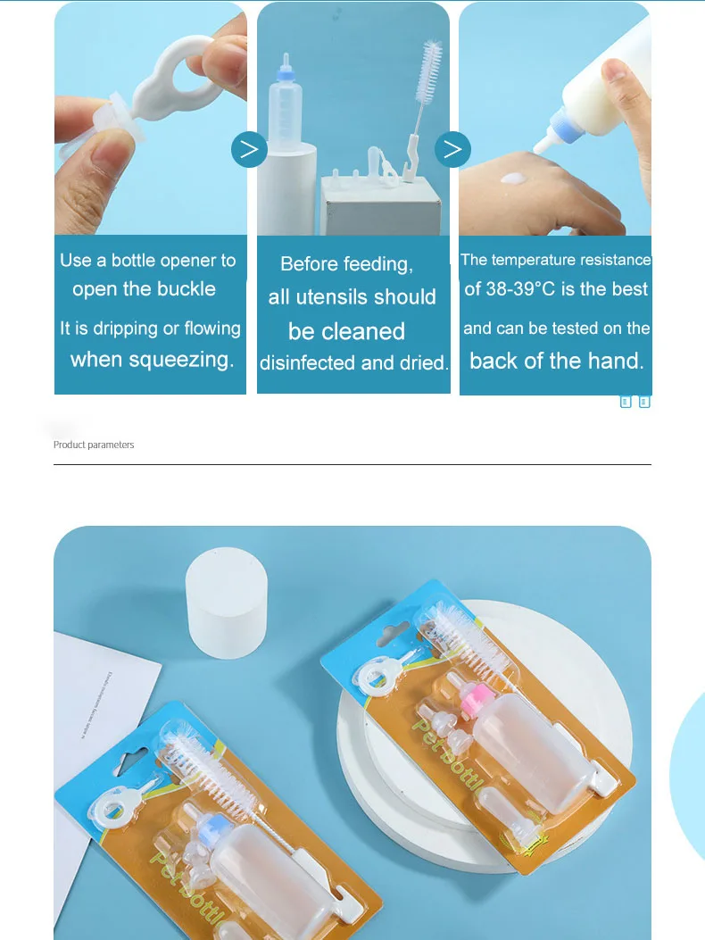 Pet Milk Bottle Feeding Set Fo - Pet Fountain Cleaning Kit 评论和价格