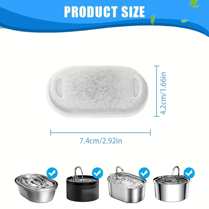 12pcs/24pcs Cat Water Dispense - Pet Fountain Filter Replacement 评论和价格