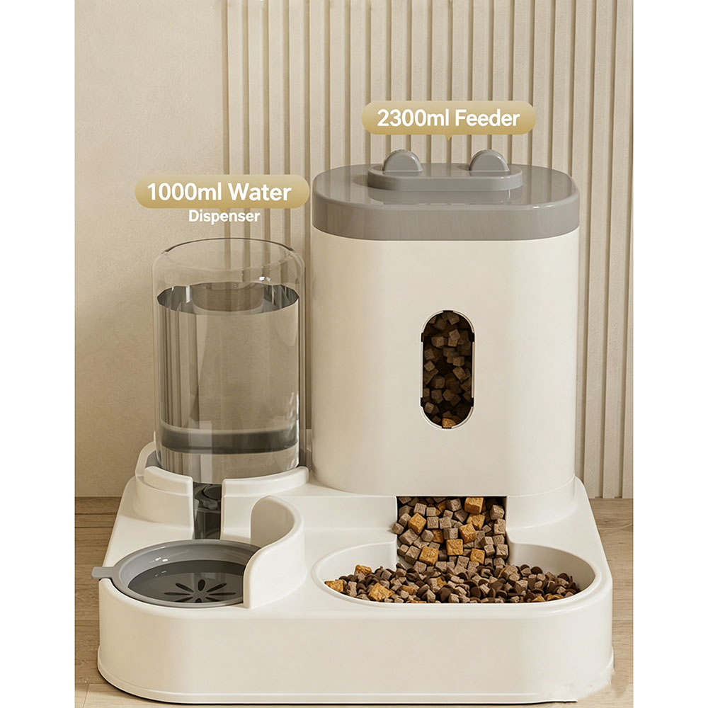 Automatic Feeder Dog Cat Food  - Dog Water Fountain Large 评论和价格