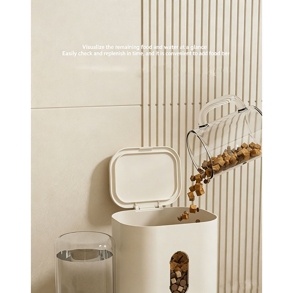 Automatic Feeder Dog Cat Food  - Dog Water Fountain Large 评论和价格