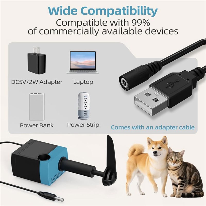 ABKS-For Pet Fountains,For Pla - Pet Water Fountain Stainless Steel 评论和价格
