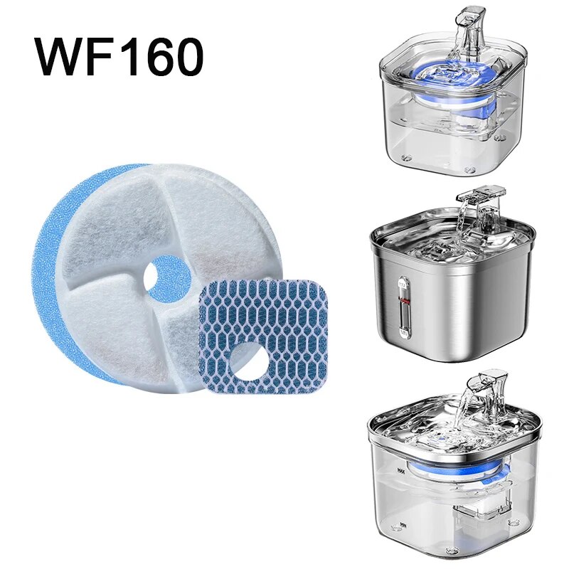 12pcs/set Replacement Filters  - Pet Fountain Filter Replacement 评论和价格