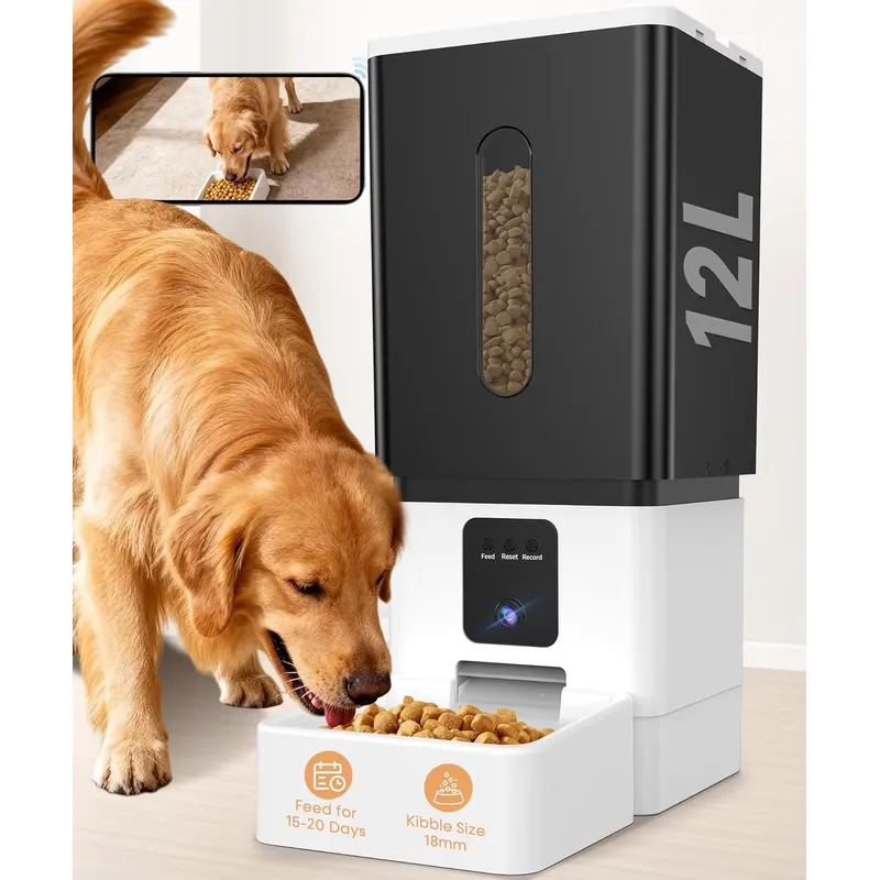 12L Automatic Wifi Pet Food Di - Pet Feeder App Control Portion 评论和价格