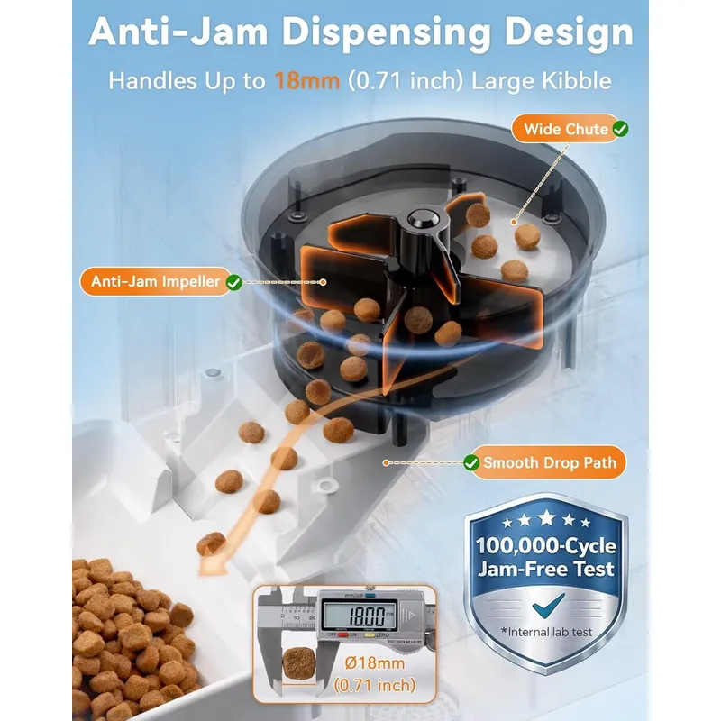 12L Automatic Wifi Pet Food Di - Pet Feeder App Control Portion 评论和价格
