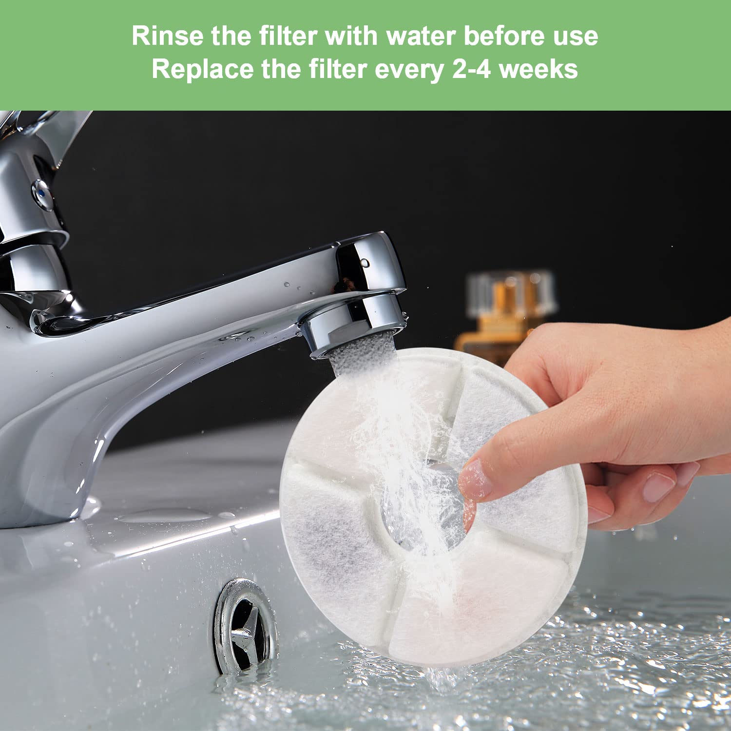 Cat Water Fountain Filter Repl - Pet Water Fountain Pump Replacement 评论和价格