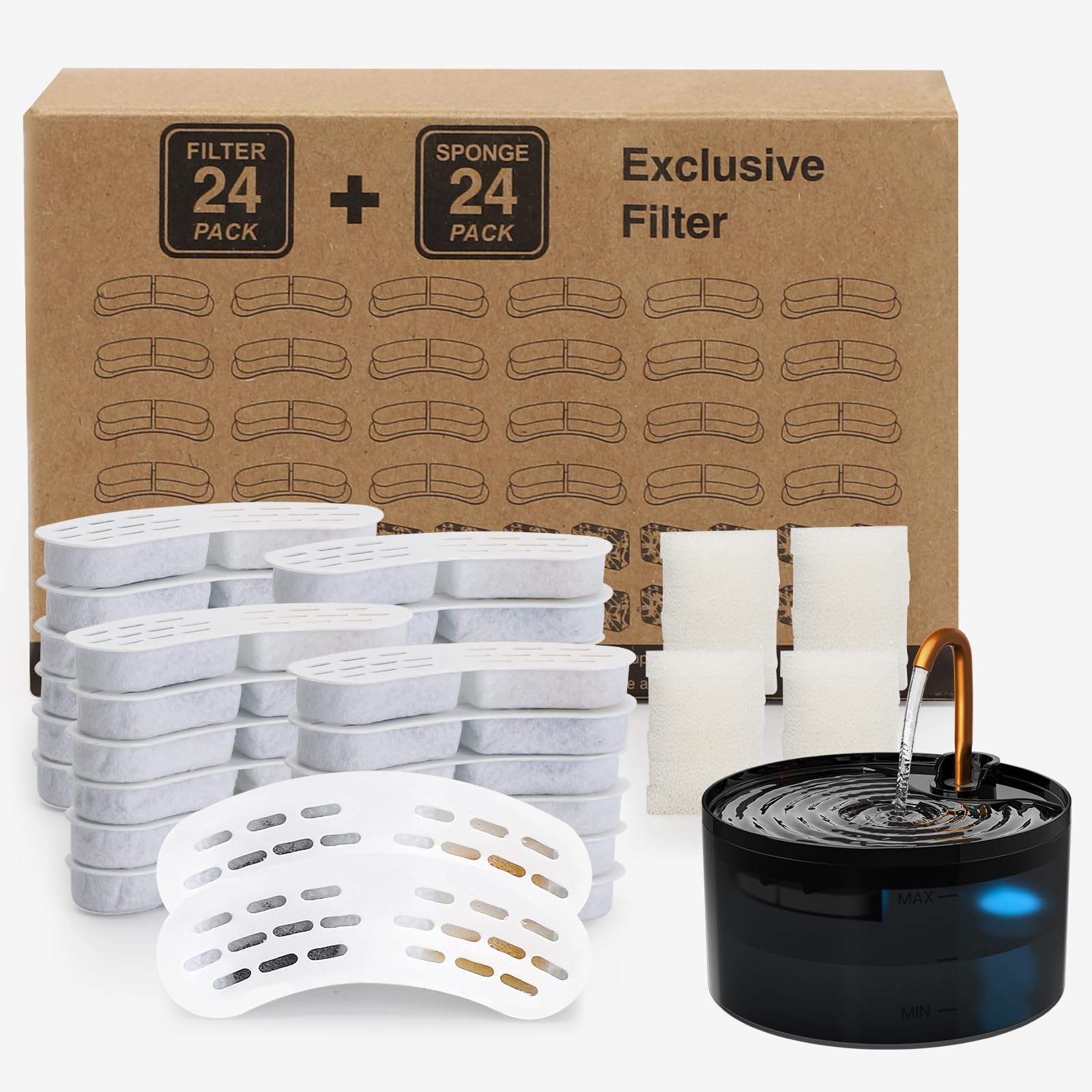 Replacement Filters For Cat Do - Pet Water Fountain Pump Replacement 评论和价格