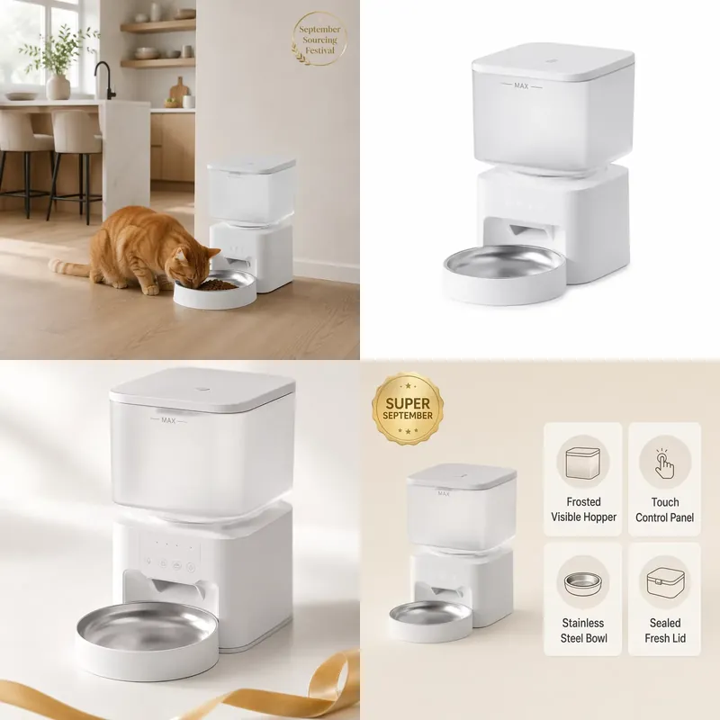 For Smart Pet Feeder WiFi App  - Pet Feeder App Control Portion 评论和价格