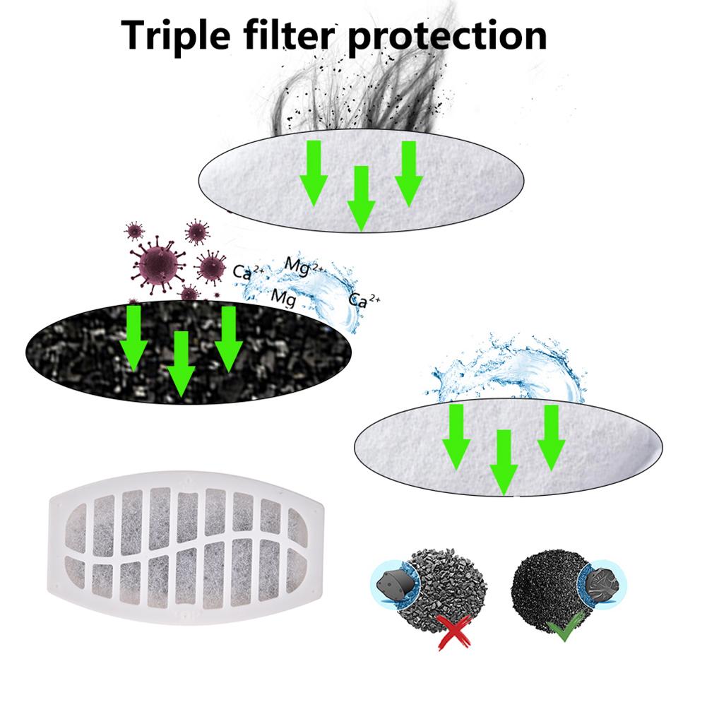 1/4pc Replaced Activated Carbo - Pet Fountain Filter Replacement 评论和价格