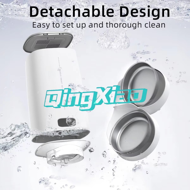 Smart Pet Feeder Works With AP - Pet Feeder App Control Portion 评论和价格