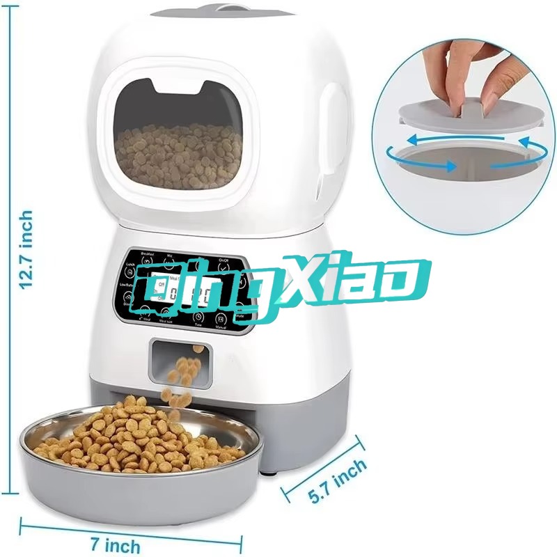 3.5L Smart Pet Feeder With WiF - Pet Feeder App Control Portion 评论和价格