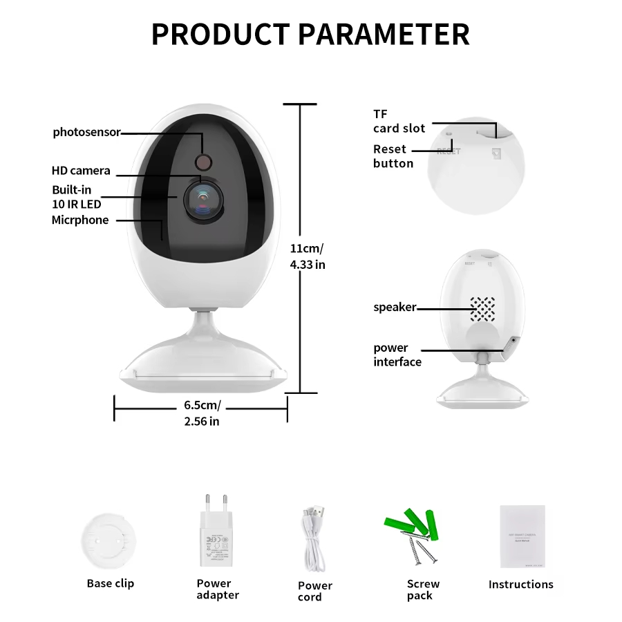 4MP WiFi Indoor Baby Pet Monit - Smart Pet Feeder Camera Wifi 评论和价格