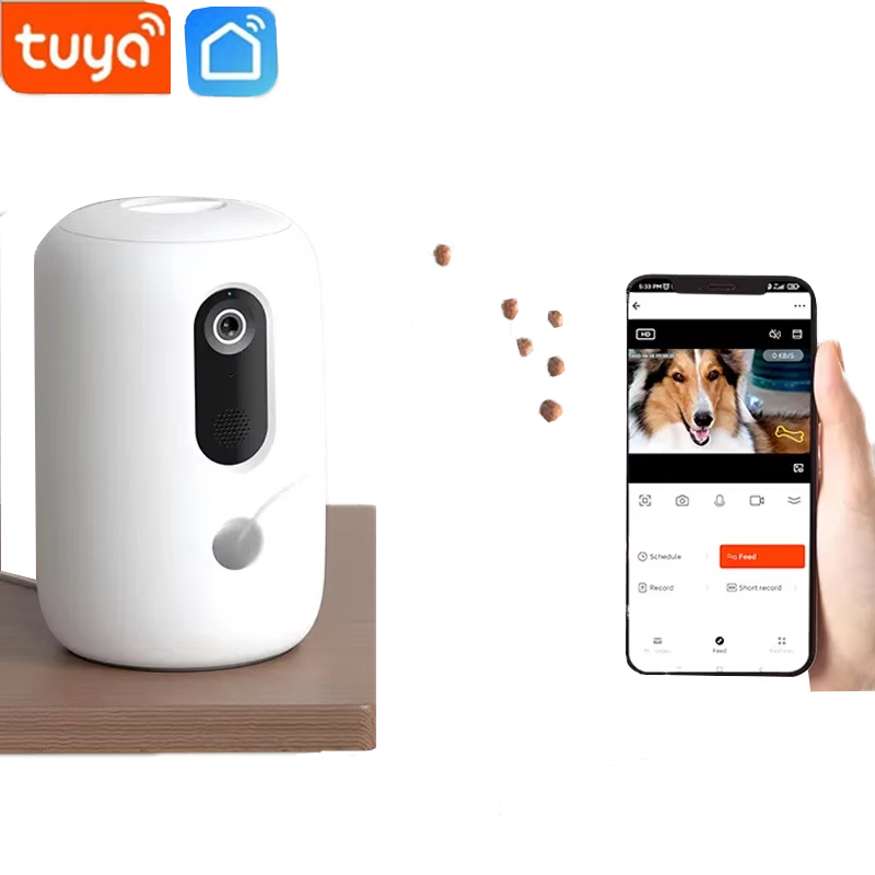 2026 Custom Logo Hd Camera Aut - Smart Pet Feeder Camera Wifi 评论和价格
