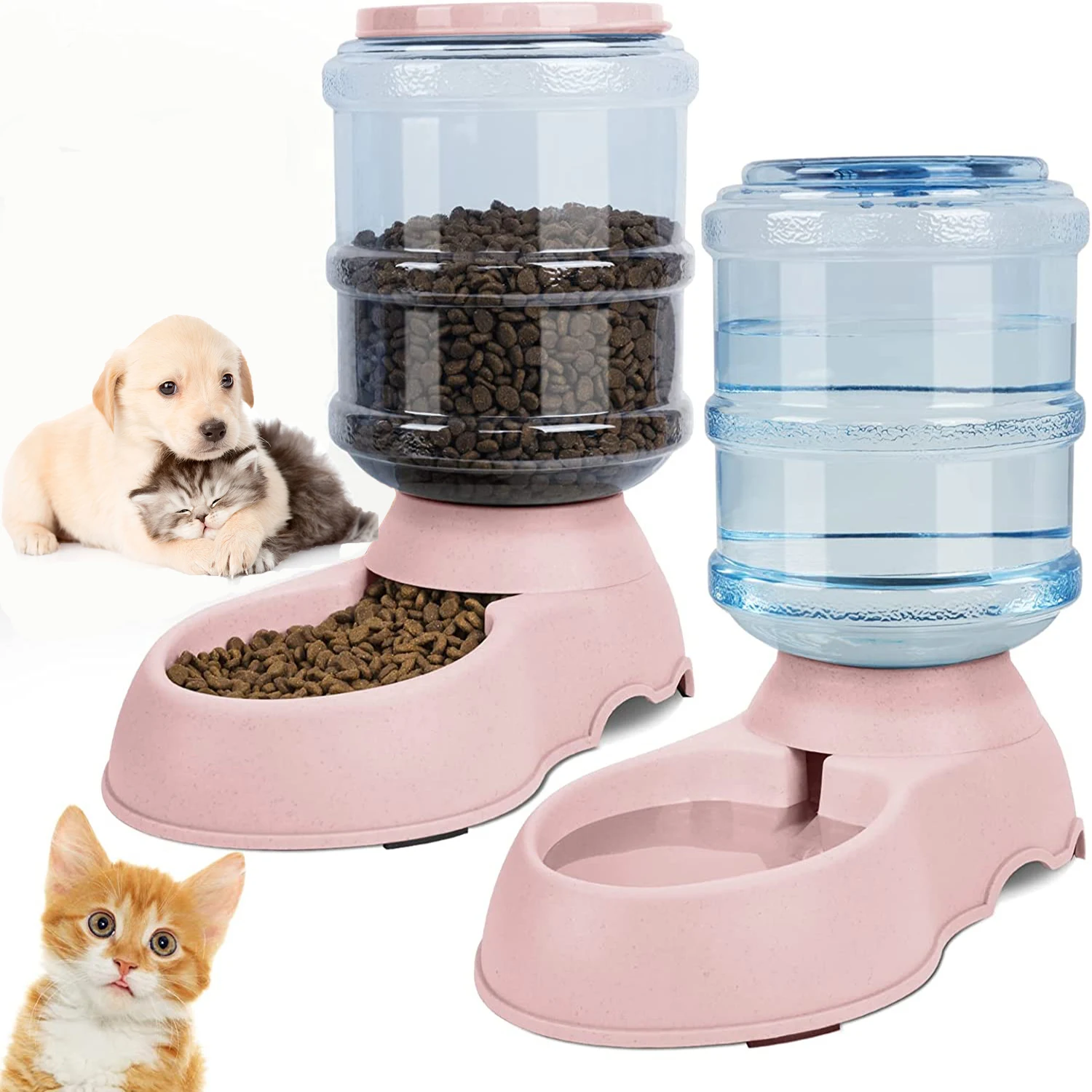 Automatic Water Dispenser Larg - Pet Water Fountain Stainless Steel 评论和价格
