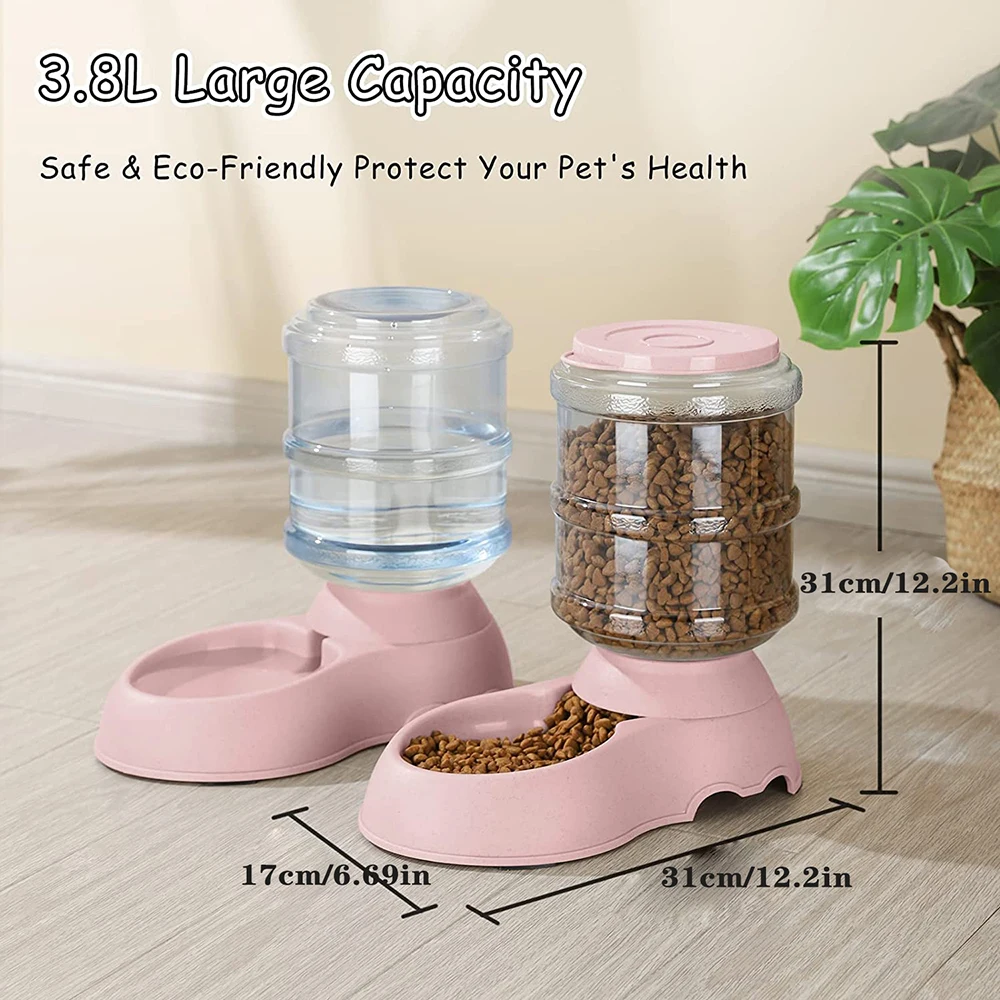Automatic Water Dispenser Larg - Pet Water Fountain Stainless Steel 评论和价格