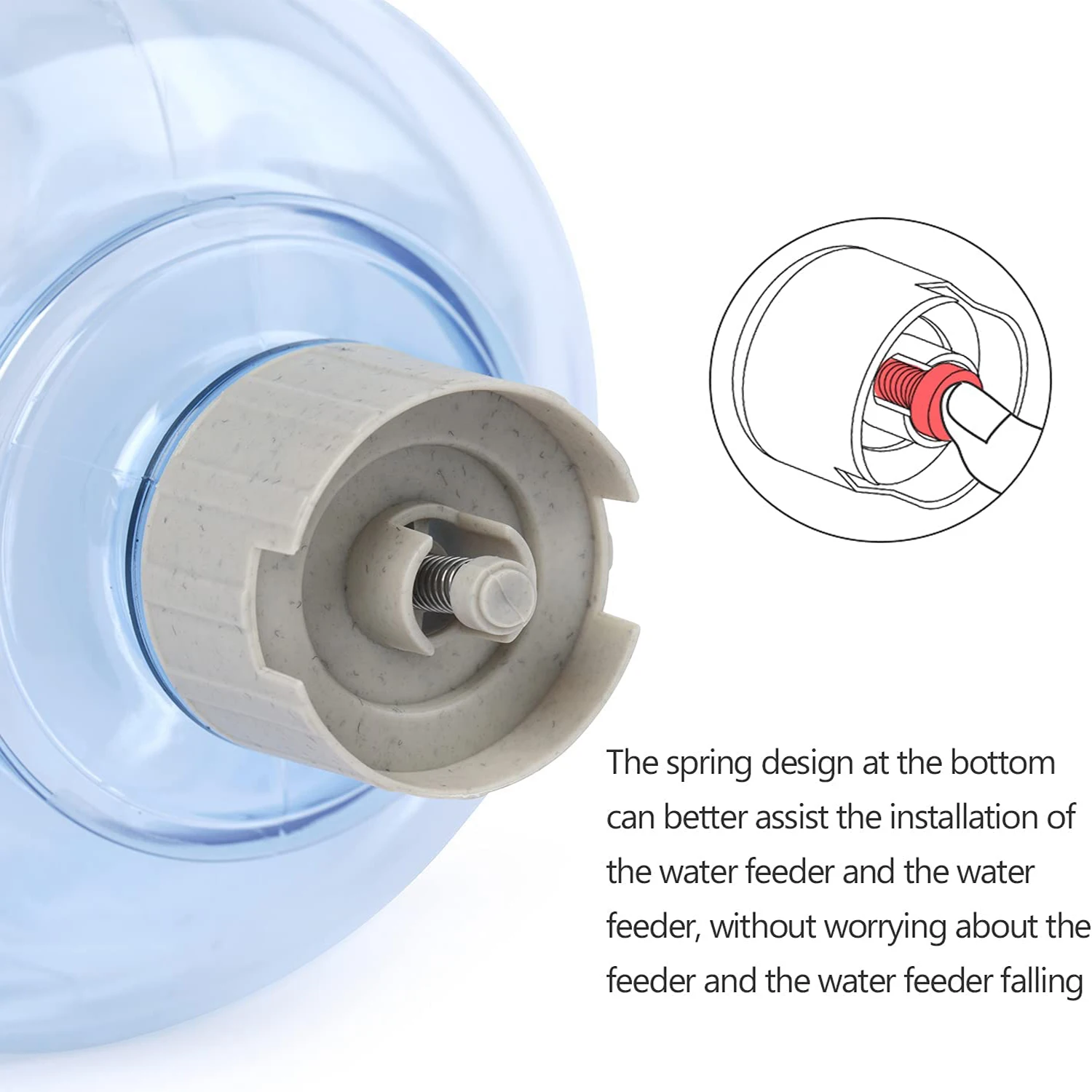 Automatic Water Dispenser Larg - Pet Water Fountain Stainless Steel 评论和价格