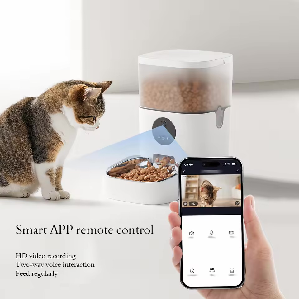 Automatic Smart Modern Pet Fee - Pet Feeder App Control Portion 评论和价格