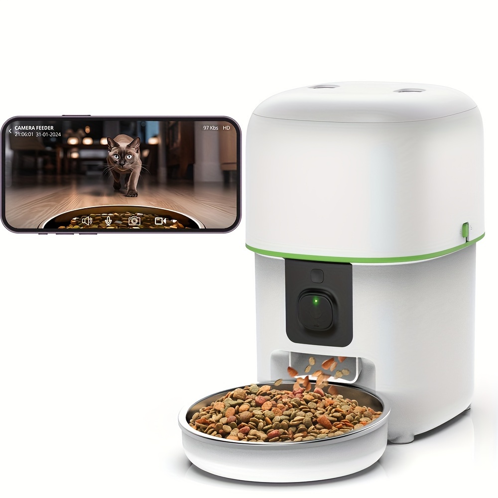 2L 5G Camera Pet Feeder Automa - Smart Pet Feeder Camera Wifi 评论和价格